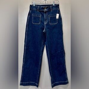 Old Navy Dark Wash Wide Leg Jeans